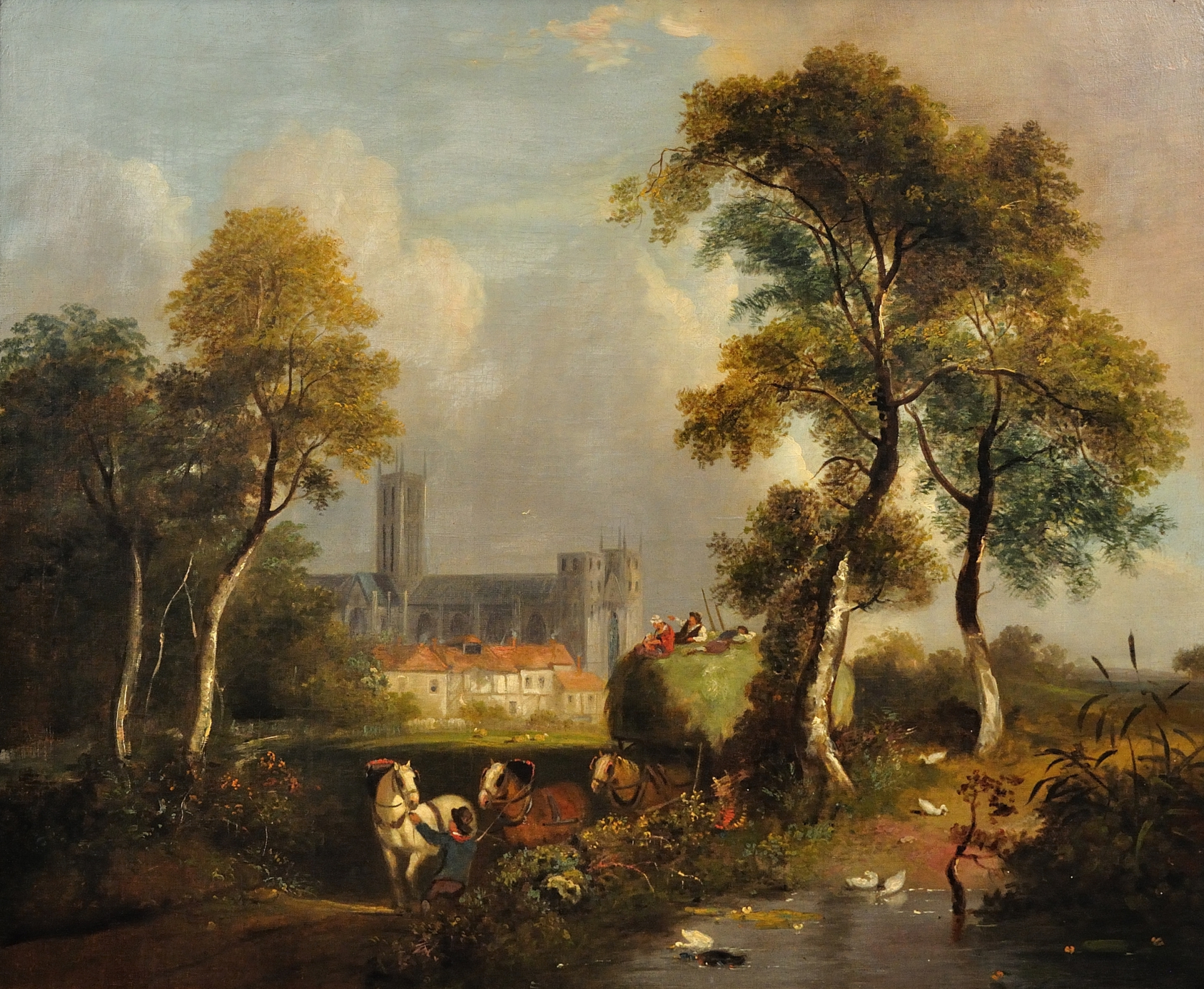 A view in Canterbury