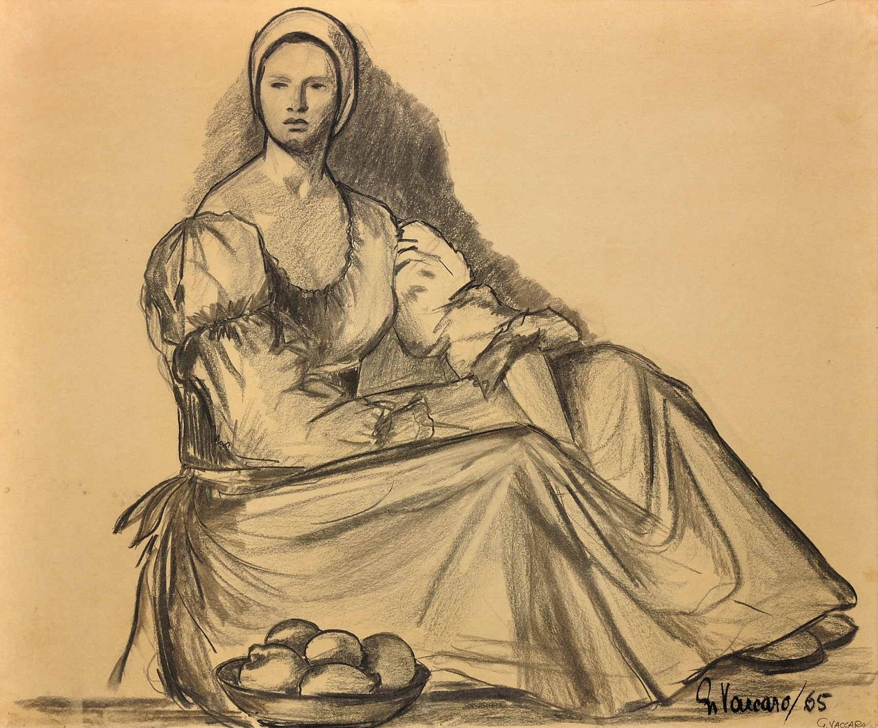 La Contadina, 1865