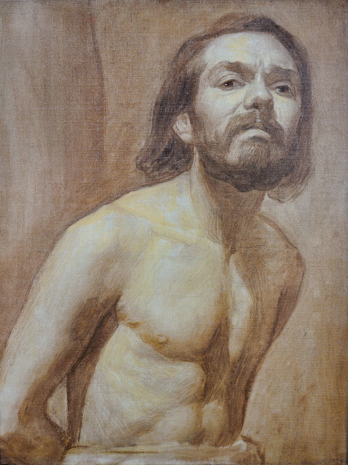 Nude Self-Portrait Of The Artist.