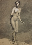 Standing Female Nude, 1819.