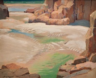 Tide Pools, Porthcurno Beach, Cornwall